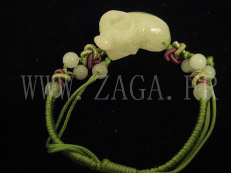 Bracelet jade boeuf