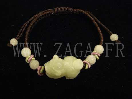 Bracelet jade dragon