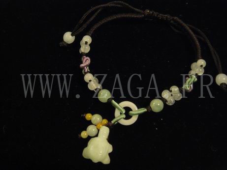 Bracelet jade tortue