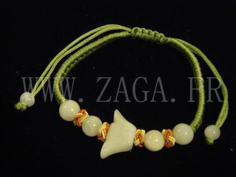 Bracelet jade monnaie ancienne