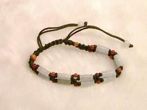 Bracelet jade bamboos