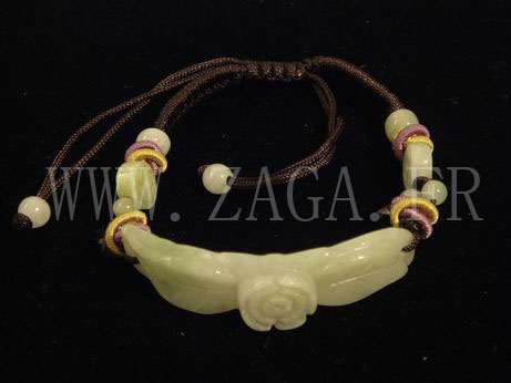 Bracelet jade rose