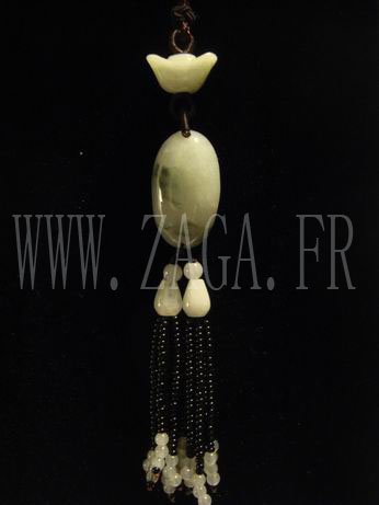 Porte sac/voiture jade vert clair
