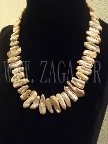 Collier perles de culture baroques