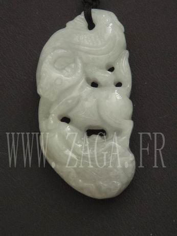 Collier jade boeuf