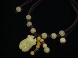 Bracelet jade cigale