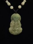 Collier jade bouddha femme