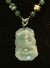 Necklace of jade chinese sign tiger