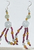 Boucle d`oreille jade