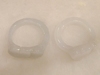 Bague jade blanc