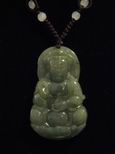 Collier jade bouddha femme
