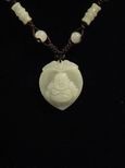 Collier jade bouddha de bonheur
