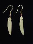 Boucles d`oreille jade piments