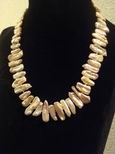 Collier perles de culture baroques