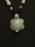 Collier jade tortue