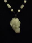 Collier jade grenouille