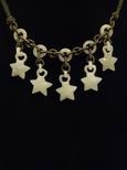 Collier jade &eacute;toiles