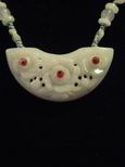Collier jade fleur de la lune